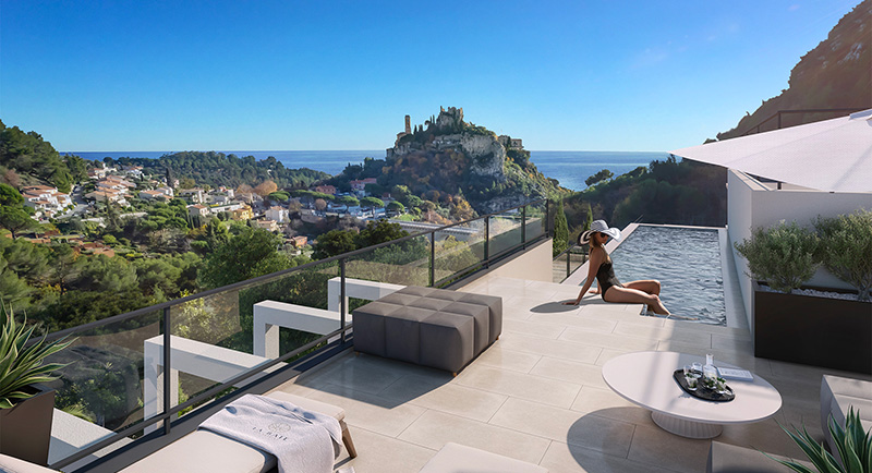 Boulevard du Maréchal 609, Eze, antibes, 2 Bedrooms Bedrooms, ,1 BathroomBathrooms,Lägenheter,Till salu,Boulevard du Maréchal,1404