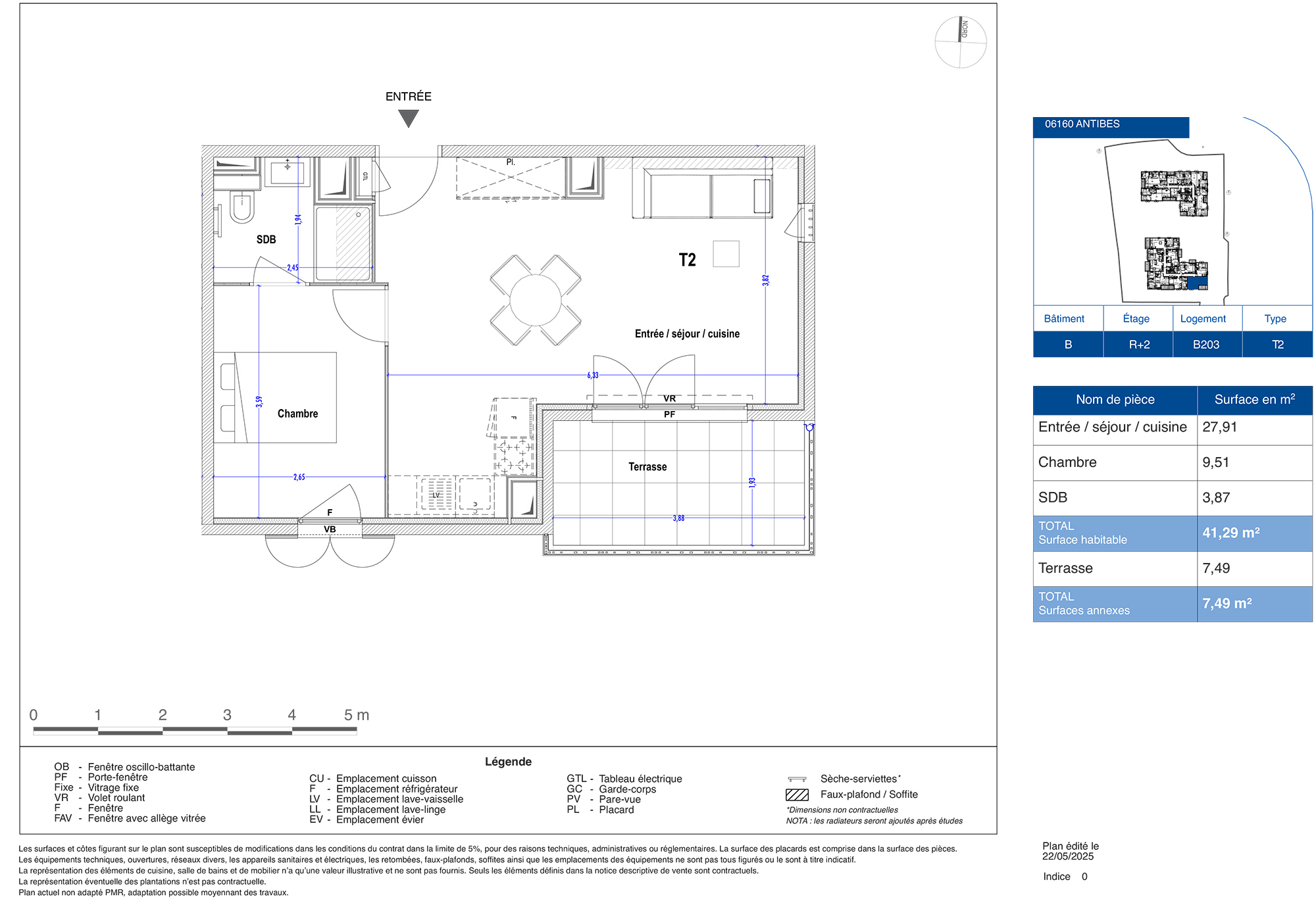 Chemin de Vallauris 1317, Antibes, 1 Bedroom Bedrooms, 0 ,1 BathroomBathrooms,Lägenheter,Till salu,Chemin de Vallauris,0,1419